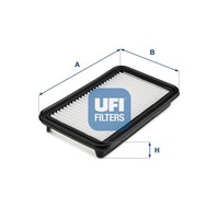 Luftfilter UFI 30.628.00 Filtereinsatz FüR Suzuki MZ EZ Swift 3 RS413 ZC11S 4X4