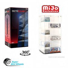 Showcase 1:64 Acrylitower+ Large 24-Car Displ...