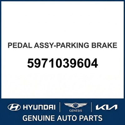 2000-2005 Hyundai XG300 Pedalbaugruppe - Feststellbremse OEM Neu 5971039604