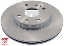 2x Bremsscheibe febi bilstein 10624 2 Bremsscheiben Vorderachse Vorne für Mazda