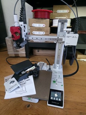 Bambu Lab A1 mini 3d Druker nur 123 stunde TOP