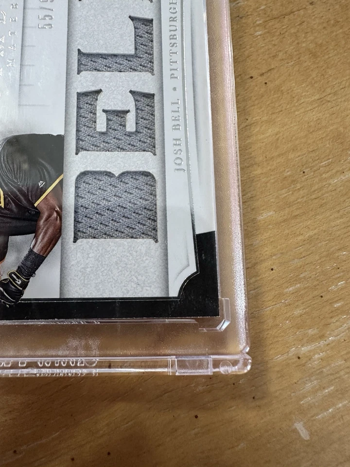 2017 Panini National Treasures - Timeline Rookie Materials Josh Bell #TRM-JB /99 - Image 4 of 4