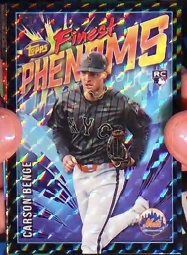 2026 Topps Finest Carson Benge Base (RAW)