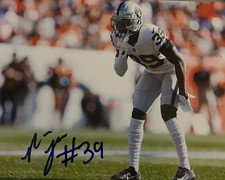 Nate Hobbs Autographed Signed Vegas Raiders Photo