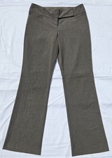 THE LIMITED COLLECTION Cassidy Fit Dress Pants Sz 8L Gray Viscose Stretch