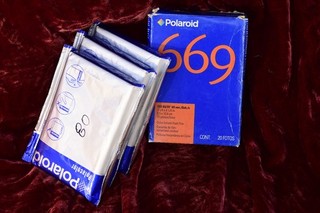 5 Packs of Polaroid 669 Film (Exp 2007) Sealed in wrapping 80asa 100asa