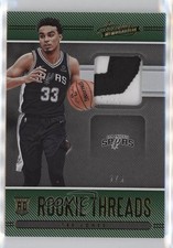 2020-21 Panini Absolute Memorabilia Rookie Threads Level 4 2/5 Tre Jones 0ep9