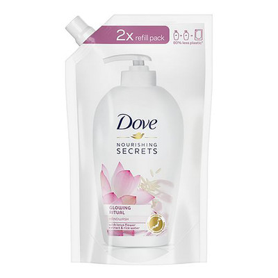 Dove Glowing Ritual Lotusblüte Flüssigseife Nachfüllung 500 ml