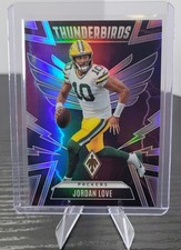 2025 Panini Phoenix JORDAN LOVE GB Packers THUNDERBIRDS PRIZM INSERT