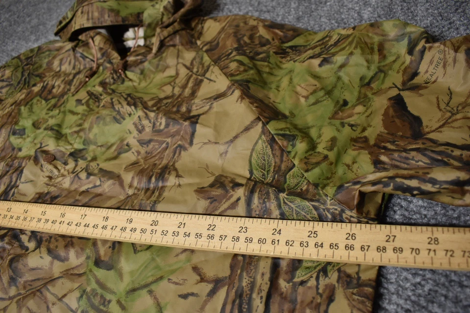 VTG Stearns Men’s Jacket Pants L Set Camo Dry Wear Waterproof Rain Suit Hunting - Image 4 of 4