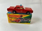 Vintage Matchbox Superfast Series New 59 Fire Chief Car In Original Box