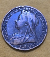 1901 Queen Victoria Penny – Final Year of Reign Victorian Coin – Collectable