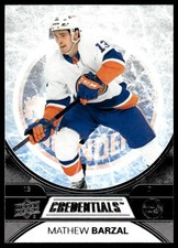 Mathew Barzal 2021-22 Upper Deck Credentials #23 New York Islanders