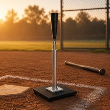Baseball-Schlagtee langlebig verstellbares Schlag-Tee tragbar f&uuml;r Sportplatz