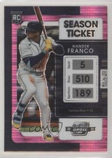 2022 Panini Chronicles Contenders Optic Pink Pulsar Prizm Wander Franco #1 0r6h