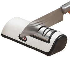 Electric Knife Sharpener Kitchen Sharpening Polish Tool 3 Speed Stainless Steel