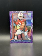 2025-26 NFL Topps Chrome - Mack Hollins Purple Football Leather /75 #206 🔥🔥
