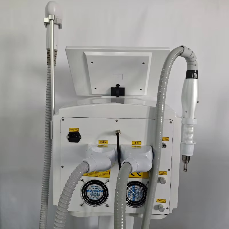 Diode laser hair removal, picosecond melanin removal bikini laser hair removal