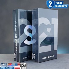 New Sealed Samsung Galaxy S21 Ultra 5G 256GB-128GB SM-G998U Unlocked All Carrier