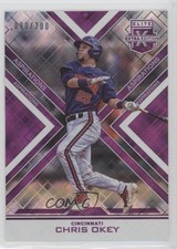 2016 Panini Elite Extra Edition Aspirations Purple 90/200 Chris Okey #43 w5b