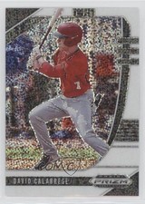 2020 Panini Prizm Draft Picks White Sparkle Prizm David Calabrese #PDP82 1s8
