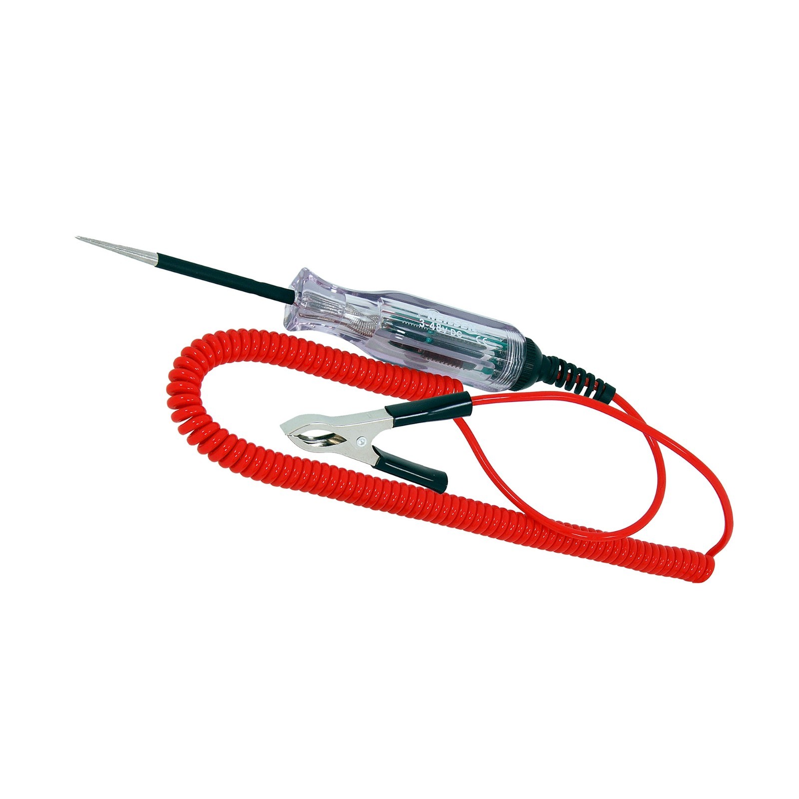 Neilsen CT4122 LCD Circuit Tester 3–48V DC – Backlit Display, 11ft Cable, Probe