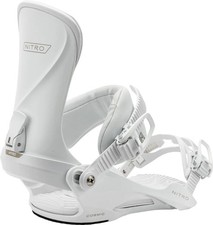 Snowboard Bindings NITRO COSMIC WHITE 2026 Se...