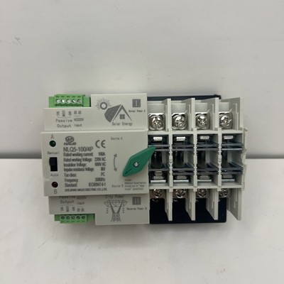 Double Power Automatic Transfer Switch 100A 4P Changeover Switch (Minor damage)