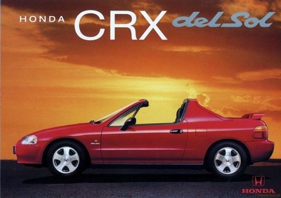 Honda CR-X del Sol (1992) 1/87 64 43 32 24 25 18 Fujimi KK Scale Solido Kyosho