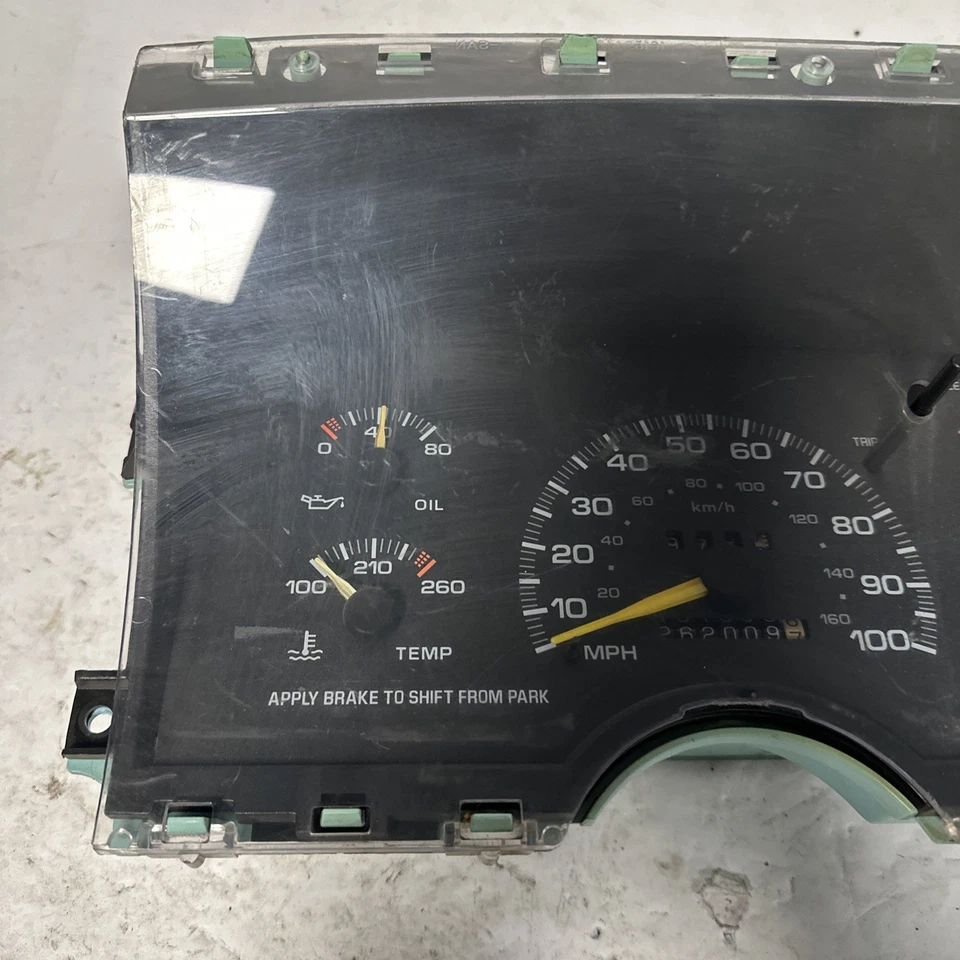 1995 CHEVROLET ASTRO INSTRUMENT CLUSTER SPEEDOMETER OEM 257-01933 Q4 Foto 2 de 4