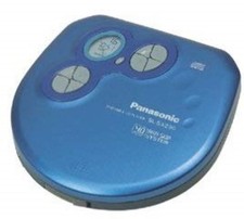 Panasonic Portable CD Player - CD-R/RW 40-sec Anti-Skip System - Blue SL-SX290 