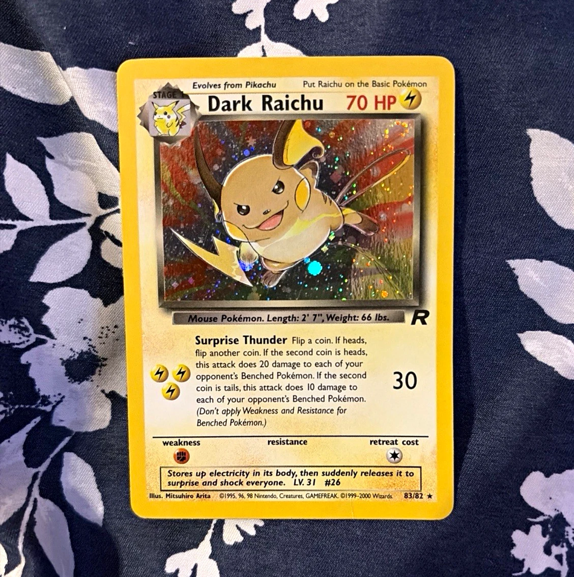 Dark Raichu - Team Rocket #83 Price & Value ($133.34) | PokeScope
