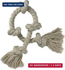 USA Made Cotton Rope Tug Toy, 24" for Medium  Large Dogs