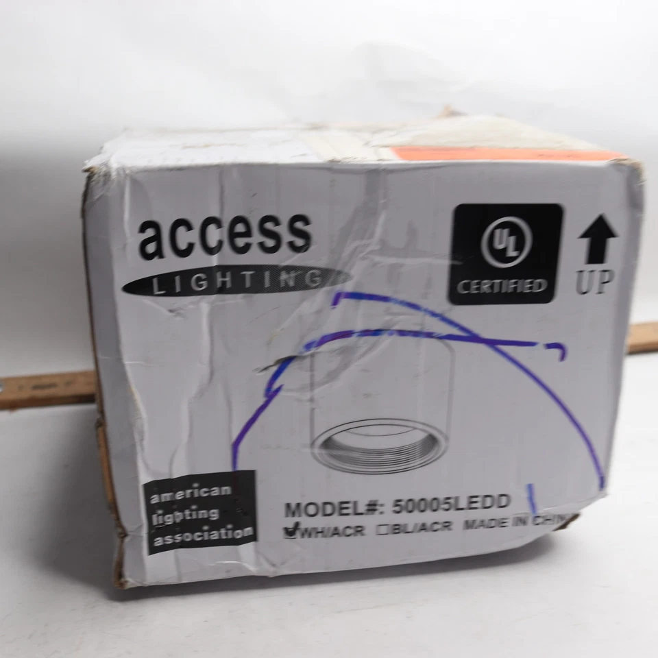 Access Lighting Reel 15-Watt 5.25 in. White Integrated LED Flush Mount - Image 2 of 4