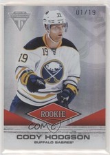 2011-12 Panini Titanium Rookie 1/19 Cody Hodgson #194 7ez