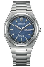 Citizen  Silber Herren Armbanduhr AW0130-85LC