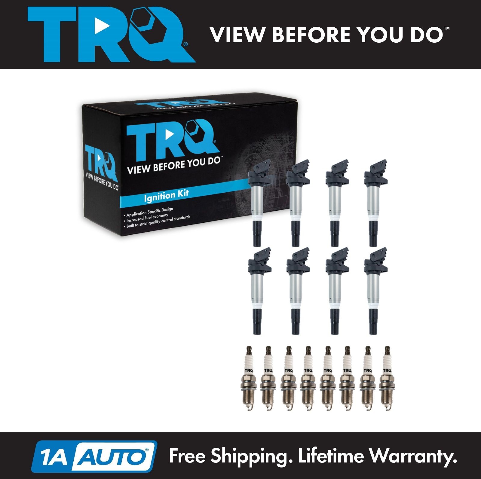 TRQ Ignition Kit Fits 2006-2010 BMW 550i 650i 2006-2008 750i 750Li 2004-2010 X5