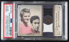 2013 World Football Unique The Archive Raul David Beckham Gonzalez PSA 8 0cp0