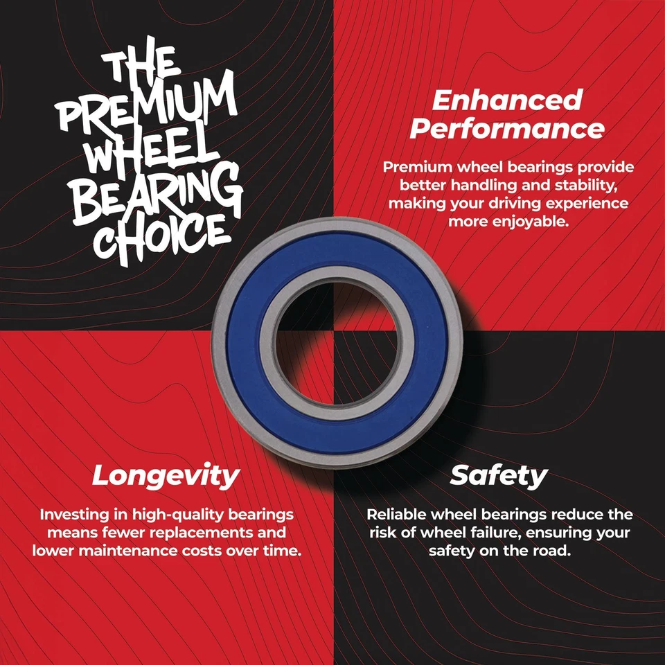 All Balls Rear Wheel Bearing Seal Kit For Yamaha YZF-R6 03-12 YZF-R6S 06-09 - Изображение 4 из 4