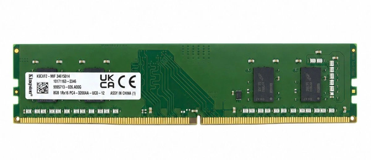 Kingston DDR4 SDRAM 8 GB Capacity per Module Memory (RAM) for sale