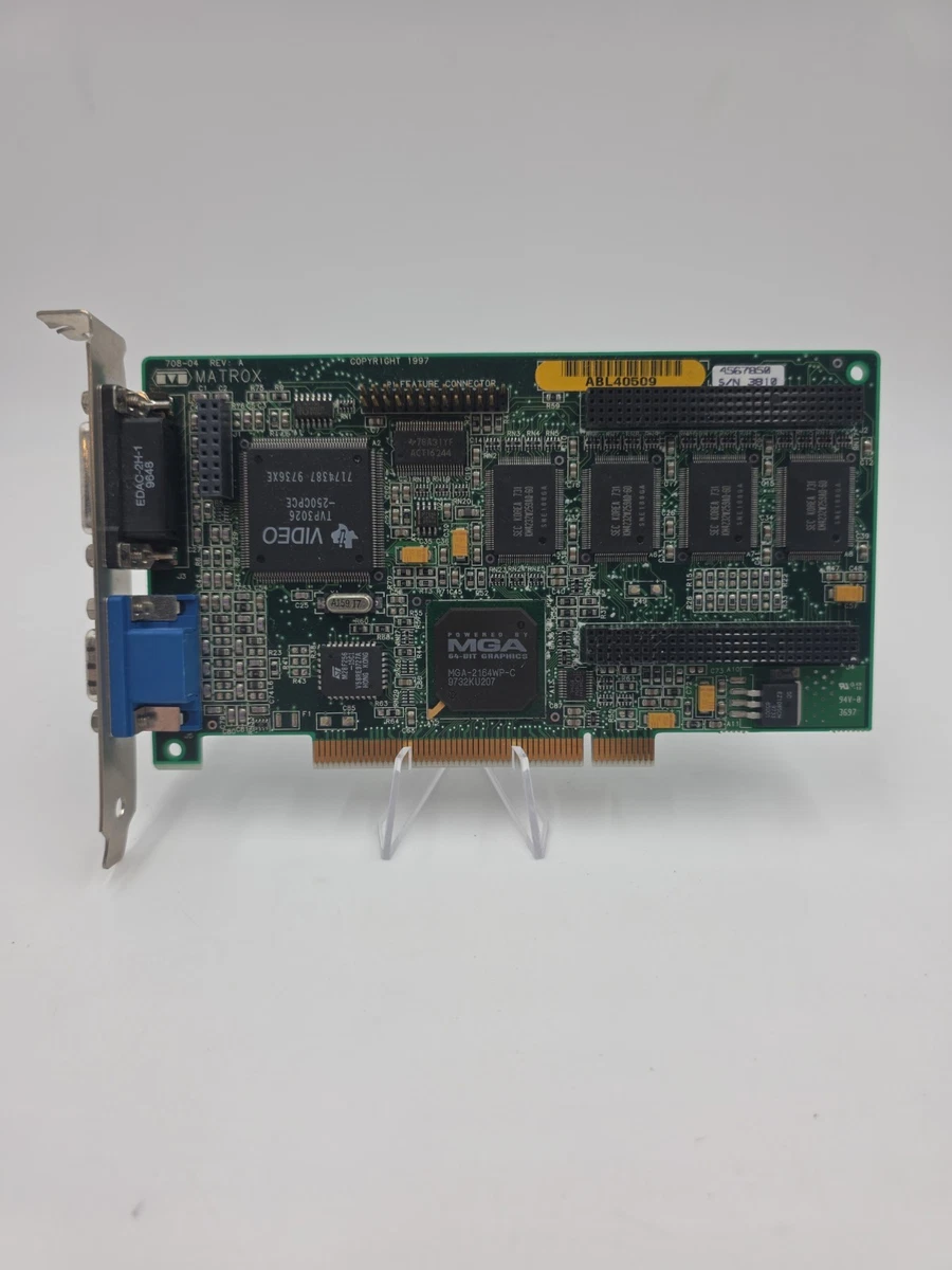 Matrox 4 MB Memory Computer Graphics Cards for sale | eBay