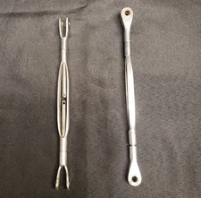 Vtg Turnbuckles Pressed Steel Co Stainless Marine Rigging Screws Wilkes Barre