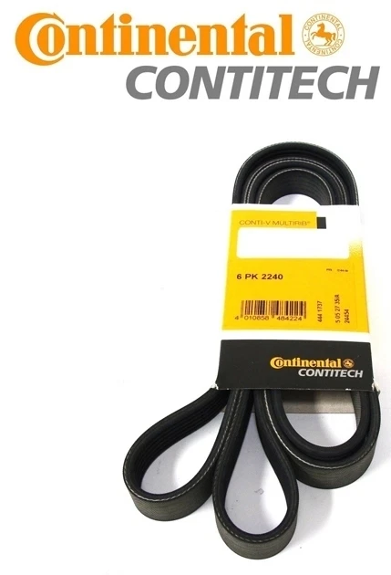 CONTINENTAL CONTITECH Serpentine Accessory Drive Belt 6K2433 