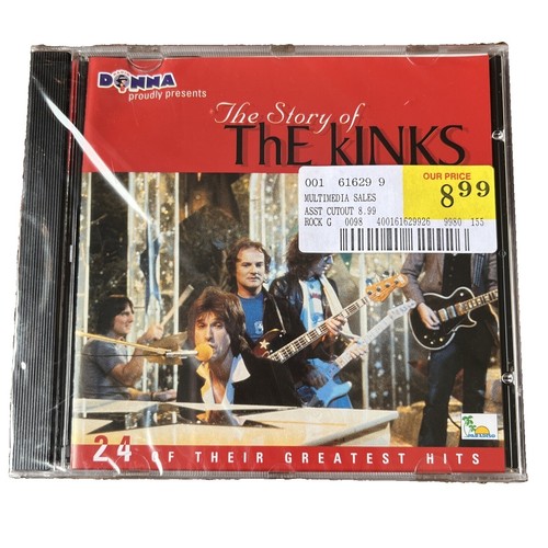 The Kinks – Great Lost Kinks Album, 1973 LP white label promo