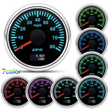 52mm Waterproof Gps Speedometer 0-80mph Odometer Gauge For Marine Boat Car Truck 52mm Waterproof Gps Speedometer 0-80mph Odometer Gauge For Marine Boat Car Truck