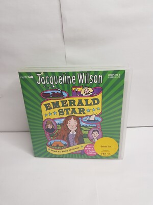 JACQUELINE WILSON - EMERALD STAR  -  AUDIO BOOK  - TALKING BOOKS *1 Disc Missing