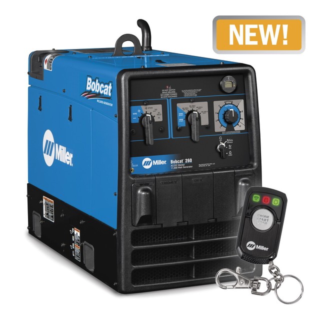 Miller Bobcat 260 Kohler Welder/Generator with Remote Start/Stop