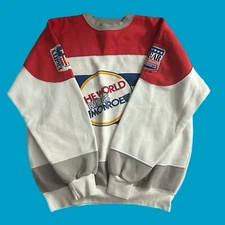 Vintage Gear for Sports Sweatshirt Mens Large  USA The World Rides Monroe L”