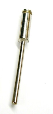 Miniature Reinforced Screw Mandrel - 1/8" Hole, 3/32" Shank For Jewelry Making & Polishing | Risa Germany