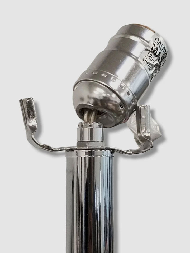 $328 Elk Home Lighting Table Light Blue Forage Crystal Base Shade 29" Lamp - Image 4 of 4